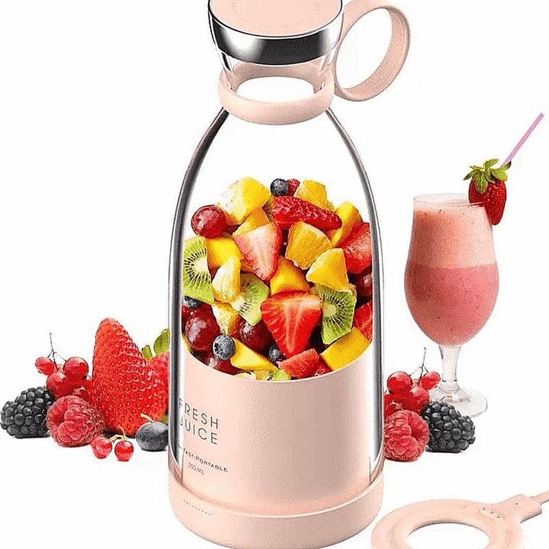 Licuadora MINI JUICE ROSADO